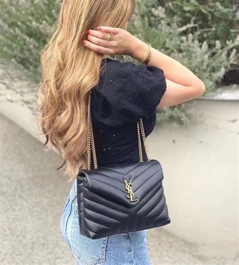 ysl loulou medium gold hardware